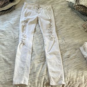 Frame “Le Skinny de Jeanne” white